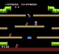 Mario Bros sur Nintendo Nes